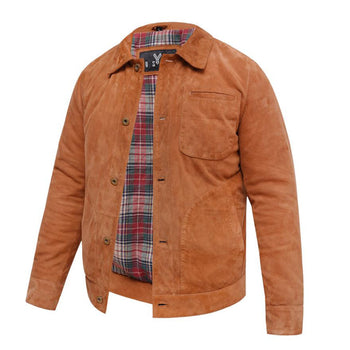 suede leather jacket