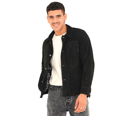 Men's Chicago Suede Leather Jacket