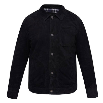 メンズ シカゴ スエード レザー ジャケット